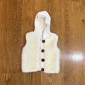 Baby girls Gymboree vets with a hood